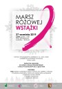 Plakat Marszu Różowej Wstążki